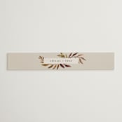 "botanical portrait" - Belly Bands in Leather by Kate Ahn - Front