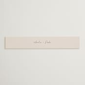 "Handwritten" - Belly Bands in Obsidian by Jennifer Postorino - Front