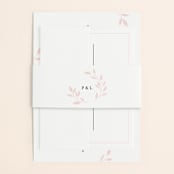 "Emblem" - Belly Bands in Petal by Kimberly FitzSimons - Assembled with Invitation