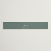 "Faded Palm" - Belly Bands in Mist by Lauren Chism - Front