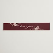 "Emyn" - Belly Bands in Burgundy by Itsy Belle Studio - Front