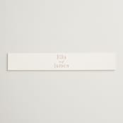 "Party Accordingly" - Belly Bands in Blush by Hudson meet Rose - Front