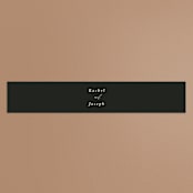 "Finally" - Belly Bands in Ivory by Up Up Creative - Front
