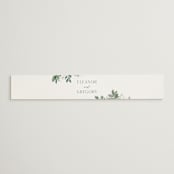 "Grove" - Belly Bands in Fern by Everett Paper Goods - Front