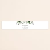 "Framed in Ferns" - Belly Bands in Petal by Kristie Kern - Front