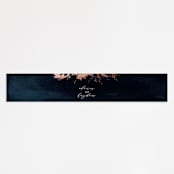 "Pressed Flowers" - Belly Bands in Navy by Phrosné Barwood - Front