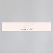 "Solaris" - Belly Bands in Blush by Kristie Kern - Front