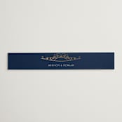 "Ornate Deco" - Belly Bands in Goldenrod by GeekInk Design - Front