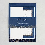 "Aspen" - Belly Bands in Midnight by Kristie Kern - Assembled with Invitation