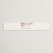 "Sketched Bouquet" - Belly Bands in Petal by Phrosné Barwood - Front