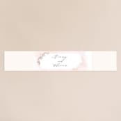 "Sparkling Champagne" - Belly Bands in Blush by Kristie Kern - Front