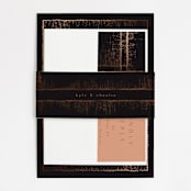 "Dazzling" - Belly Bands in Noir by Phrosné Barwood - Assembled with Invitation