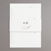 "Chic Wreath" - Belly Bands in Classic by Kelly Schmidt - Assembled with Invitation