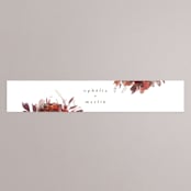 "Autumn Hymnal" - Belly Bands in Blush by Leah Bisch - Front