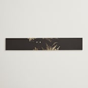 "Garden" - Belly Bands in Mahogany by Leah Bisch - Front