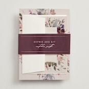 "Fleur" - Belly Bands in Blush by Lori Wemple - Assembled with Invitation