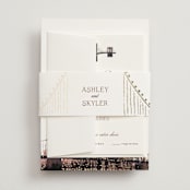 "Brooklyn Bridge" - Belly Bands in Chiffon by Cass Loh - Assembled with Invitation