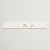 "Brooklyn Bridge" - Belly Bands in Chiffon by Cass Loh - Front