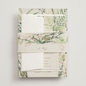 "fresh tropical" - Belly Bands in Greenery by Phrosné Barwood - Assembled with Invitation