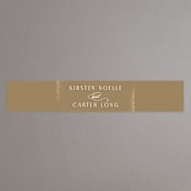 "glitter arch" - Belly Bands in Champagne by Design Lotus - Front