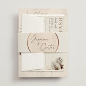 "Jasmine" - Belly Bands in Dusk by Susan Moyal - Assembled with Invitation