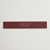 "Romantic Frame" - Belly Bands in Peony by Wildfield Paper Co - Front