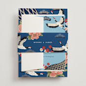 "kimono" - Belly Bands in Ocean by Elly - Assembled with Invitation