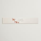 "Love Blossom" - Belly Bands in Blush by Petra Kern - Front