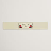 "Deco Spring Florals" - Belly Bands in Birch by Shiny Penny Studio - Front