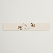 "Delicate" - Belly Bands in Terracotta by Susan Moyal - Front