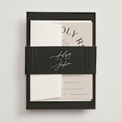 "The Arc" - Belly Bands in Truffle by Vera Lim - Assembled with Invitation