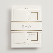 "Chisel" - Belly Bands in Quartz by Kristie Kern - Assembled with Invitation