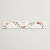 "Sweeping Vine" - Belly Bands in Dusty Rose by Itsy Belle Studio - Front