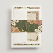 "In The Garden" - Belly Bands in Sherbert by Leah Bisch - Assembled with Invitation