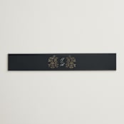 "Regency Grace" - Belly Bands in Onyx by Ana de Sousa - Front