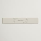 "Floral Romance" - Belly Bands in Something Blue by Gwen Bedat - Front