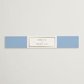"Garden Whisper" - Belly Bands in Coastal by Susan Moyal - Front
