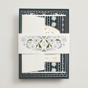 "Sadie" - Belly Bands in Periwinkle by Erin German - Assembled with Invitation