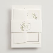 "Marmont" - Belly Bands in Lilac by Kristie Kern - Assembled with Invitation