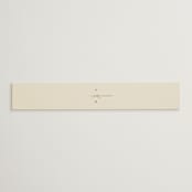 "Bow Tie" - Belly Bands in Ivory by Baumbirdy - Front