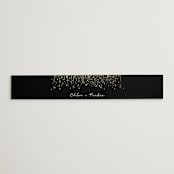 "Hand Illustrated Whimsical Chandelier" - Belly Bands in Noir by Jackie Crawford - Front