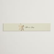 "All Tied Up" - Belly Bands in Champagne by Chris Griffith - Front