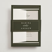 "refined" - Belly Bands in Deep Olive by Nicole Walsh - Assembled with Invitation
