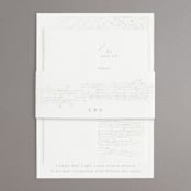"Starry Sky" - Gloss-Press® Belly Bands in Iridescent by Phrosné Barwood - Assembled with Invitation