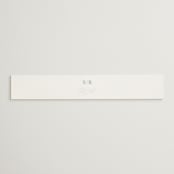 "Chic Wreath" - Gloss-Press® Belly Bands in Cloud by Kelly Schmidt - Front