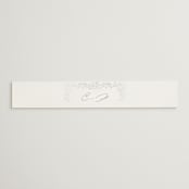 "Clarity" - Gloss-Press® Belly Bands in Cloud by Ana Sharpe - Front