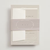 "Kumamoto" - Gloss-Press® Belly Bands in Pearl by Ani Somi - Assembled with Invitation