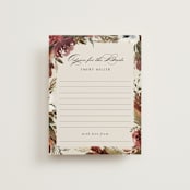 "poetique" - Bridal Shower Insert Cards in Autumn by Kate Ahn - Front