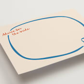 "Minimal bow" - Bridal Shower Insert Cards in Wave by Creo Study - Detail