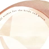 "sandy arch" - Bridal Shower Insert Cards in Terracotta by Phrosné Barwood - Detail